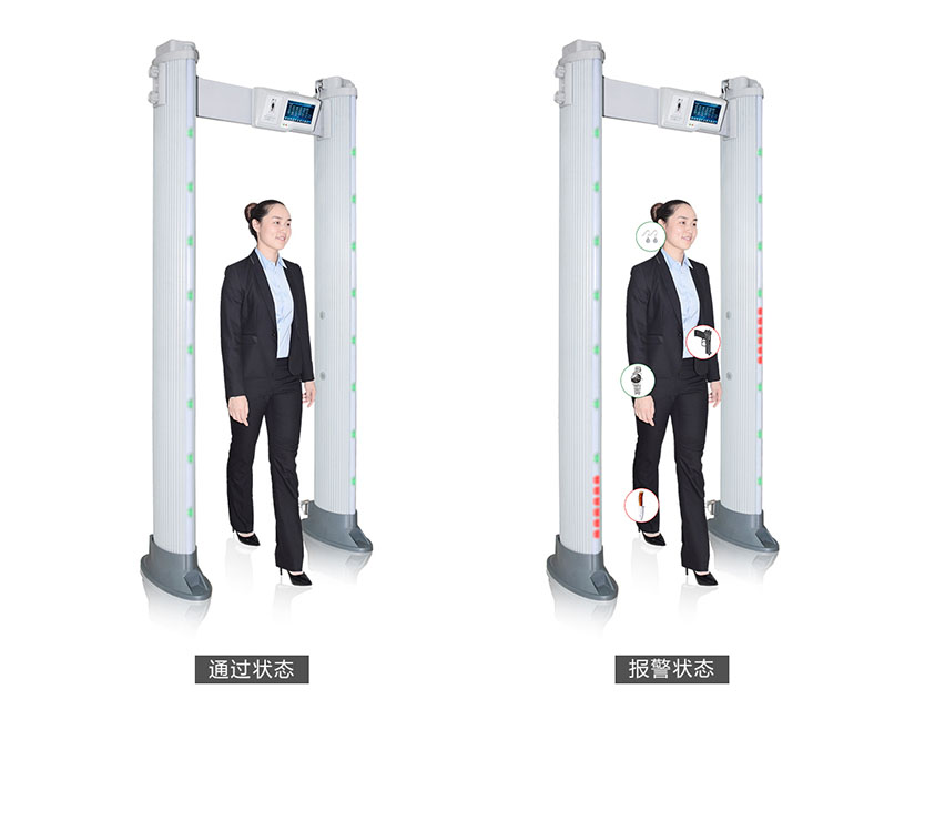 600t通過式金屬探測門